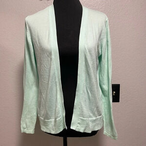 Old Navy Women's Open Front Cardigan Creamy Mint Size Large